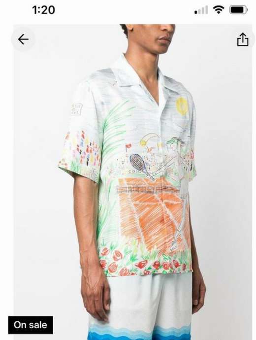 Picture of Casablanca Shirt Short _SKUCasablancaM-3XLQ22022188